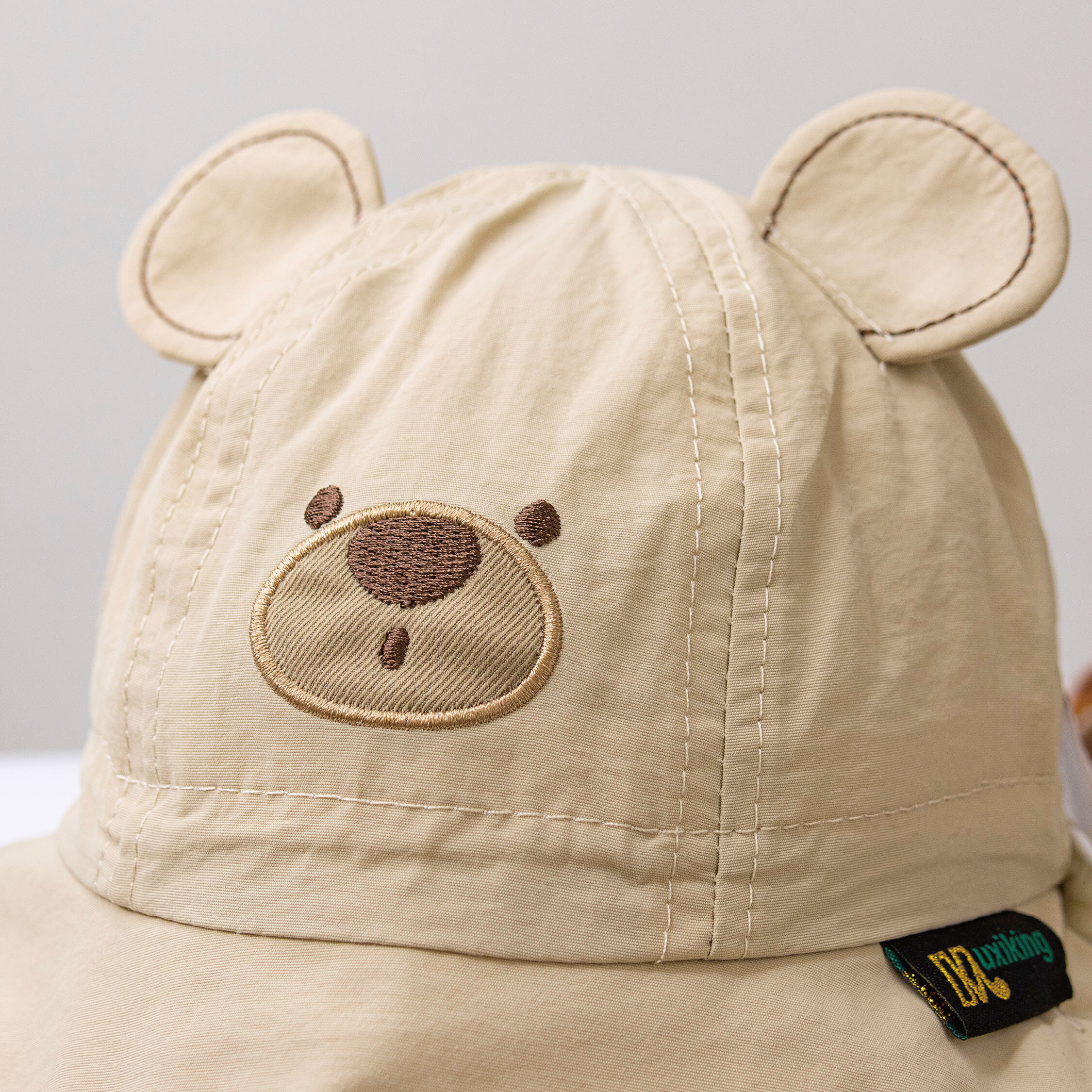 【JA1524】熊熊速乾軟骨帽簷漁夫帽＊二色