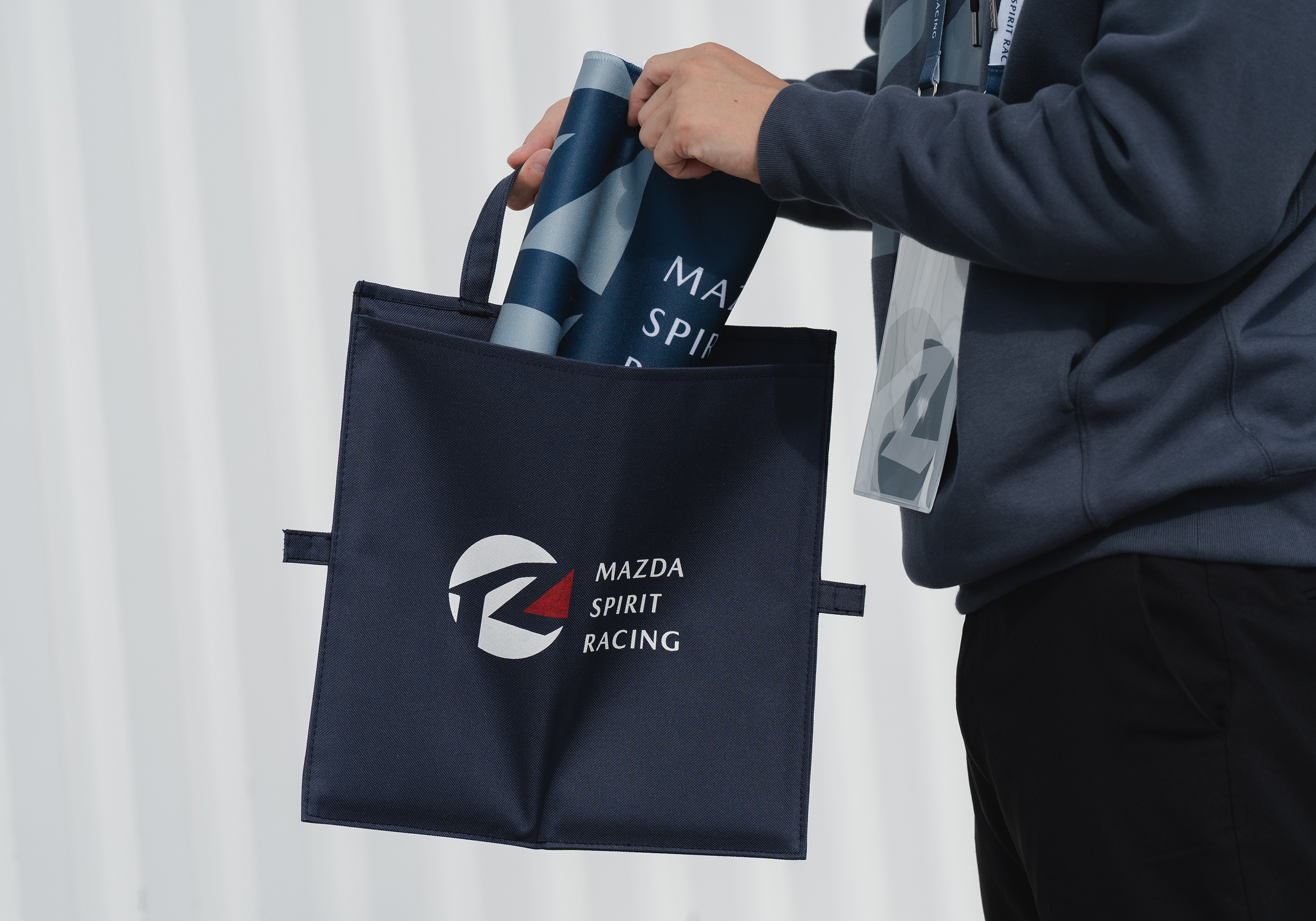 MAZDA SPIRIT RACING 周邊商品  環保袋兼座墊