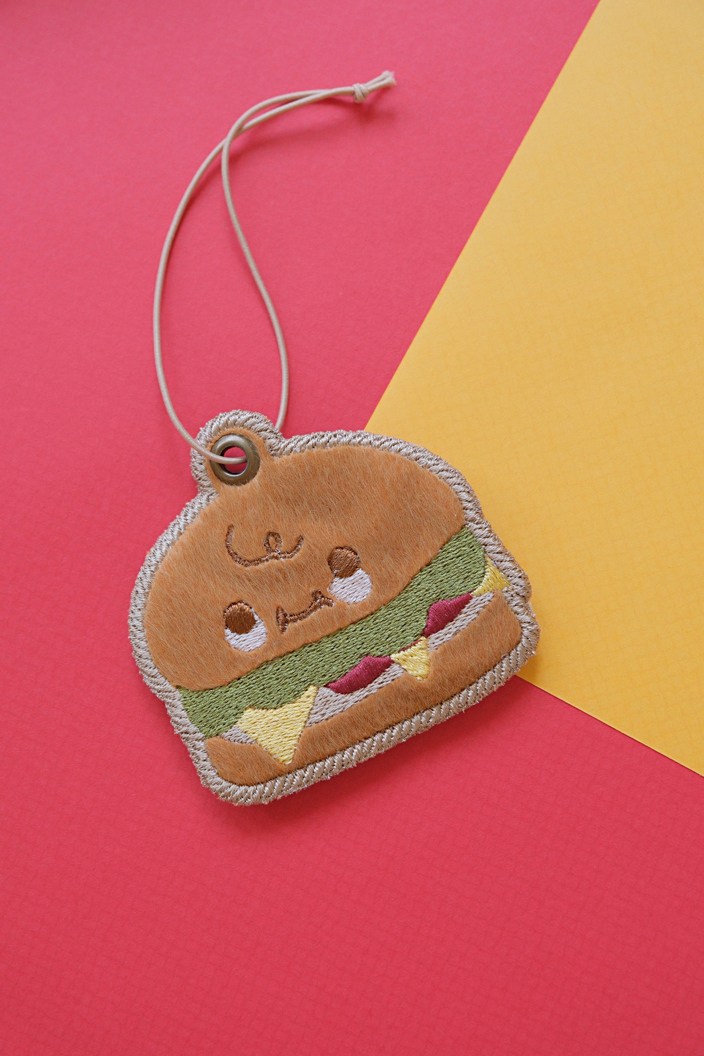 Hi Y.P store-姓名吊牌-獨家設計-漢堡