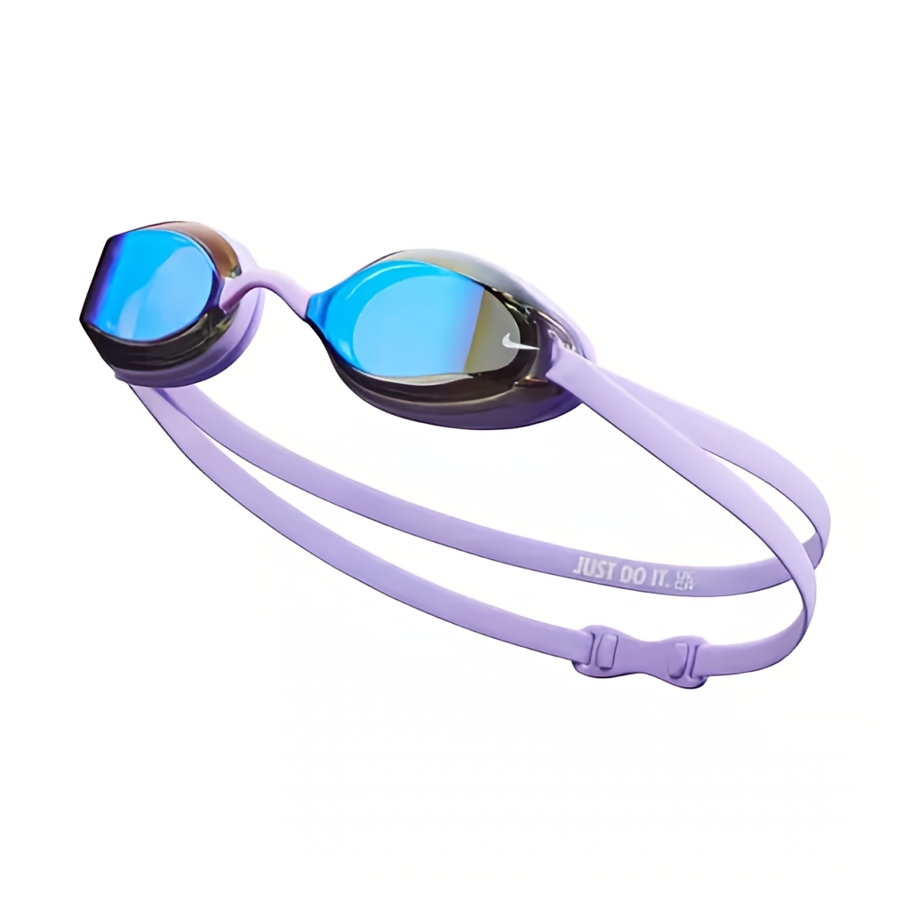 中性 Legacy 競賽鍍膜泳鏡 - 紫