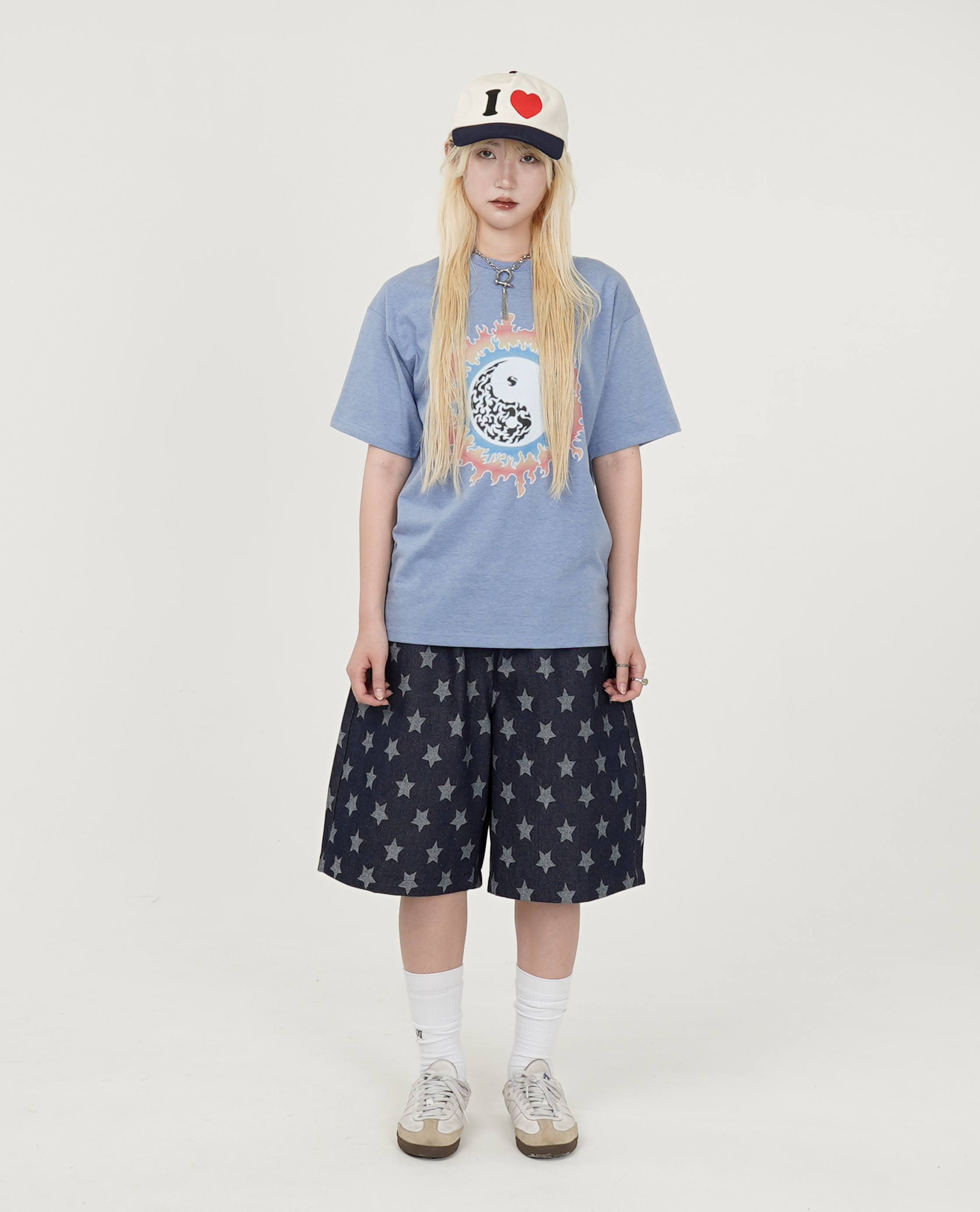 WEBHOUSE Sparkle Yin Yang Tee - 25SS