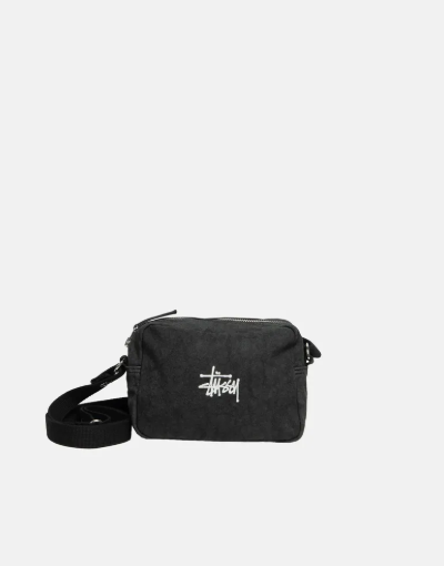 2025SS STUSSY CANVAS SIDE POUCH 水洗 帆布 包包 側背包
