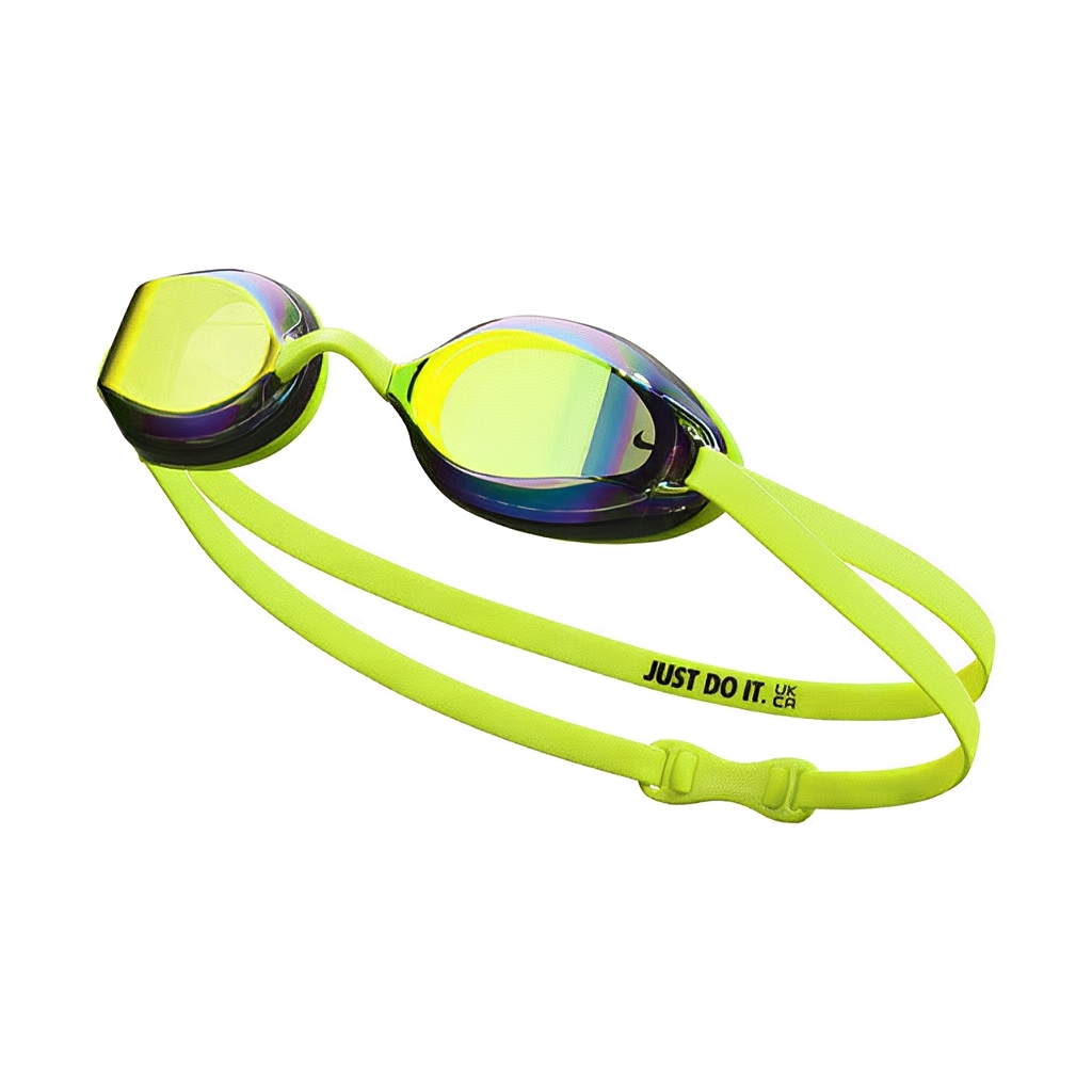 中性 Legacy Comfort 競賽鍍膜泳鏡 - 熒光黃