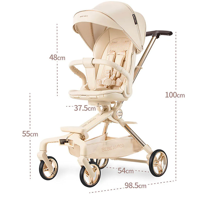 BEBE' AMICO，X7 輕奢小休旅雙向手推車