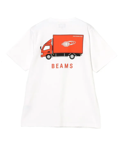 2024SS BEAMS TRUCK TEE 貨車 卡車 Logo 短T