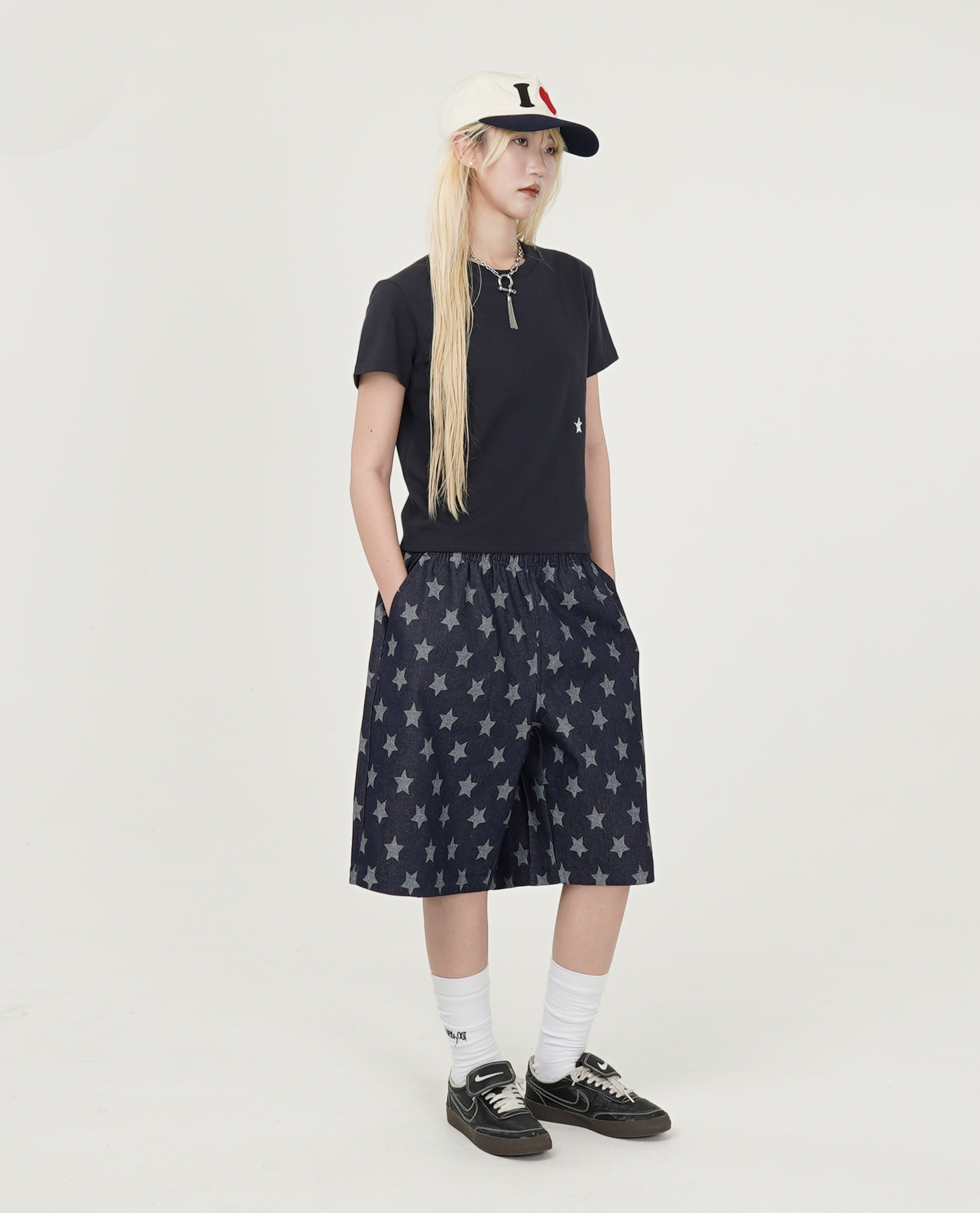 WEBHOUSE Twister Star Shorts - 25SS