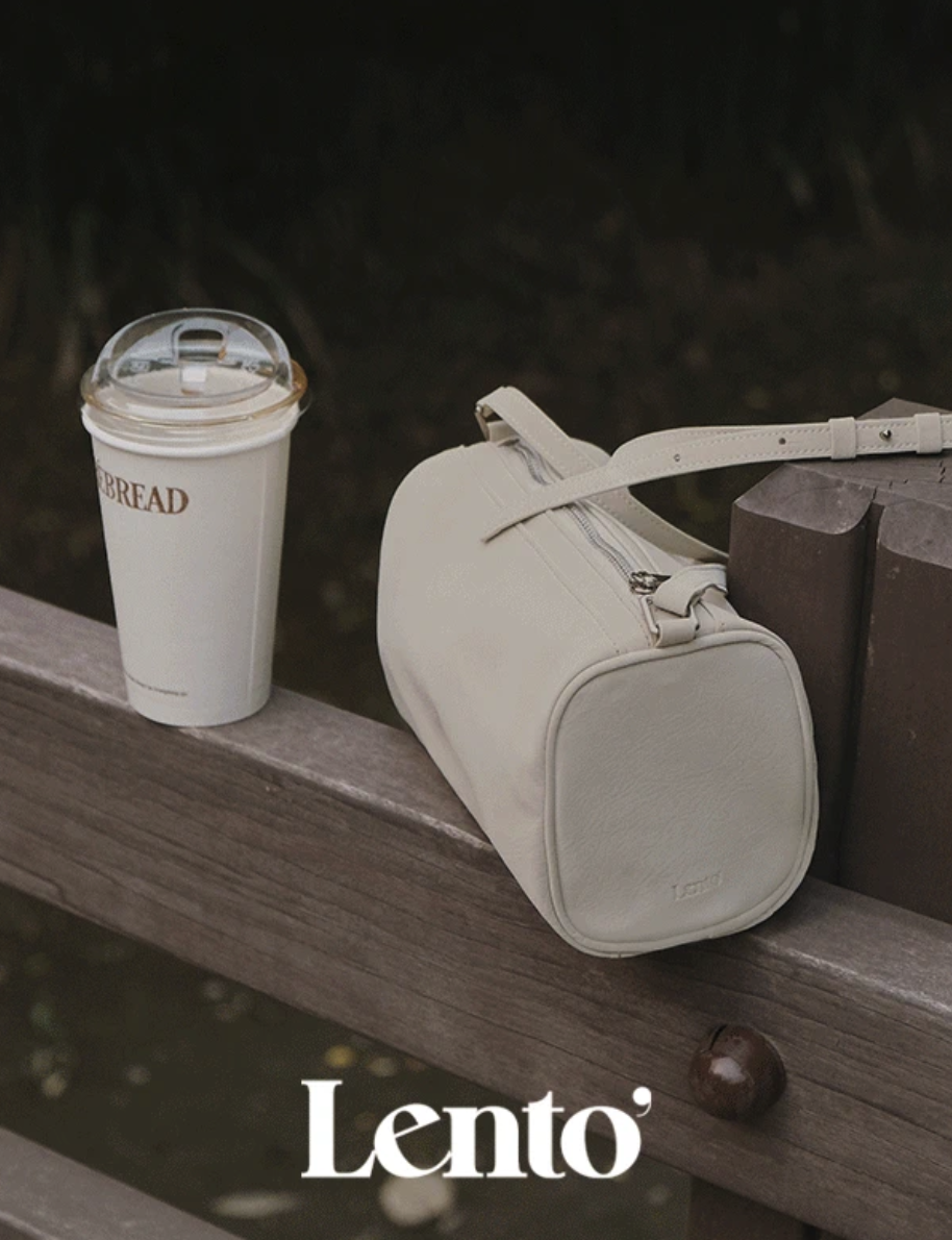 預訂｜SLOWAND #LENTO. Log Cylinder Bag (3 Color)