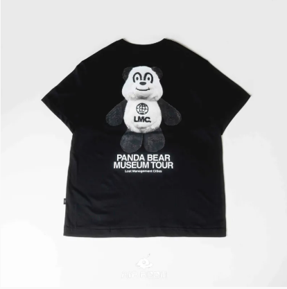 2024SS 韓國 LMC PANDA BEAR MUSEUM TOUR TEE LOGO 短T