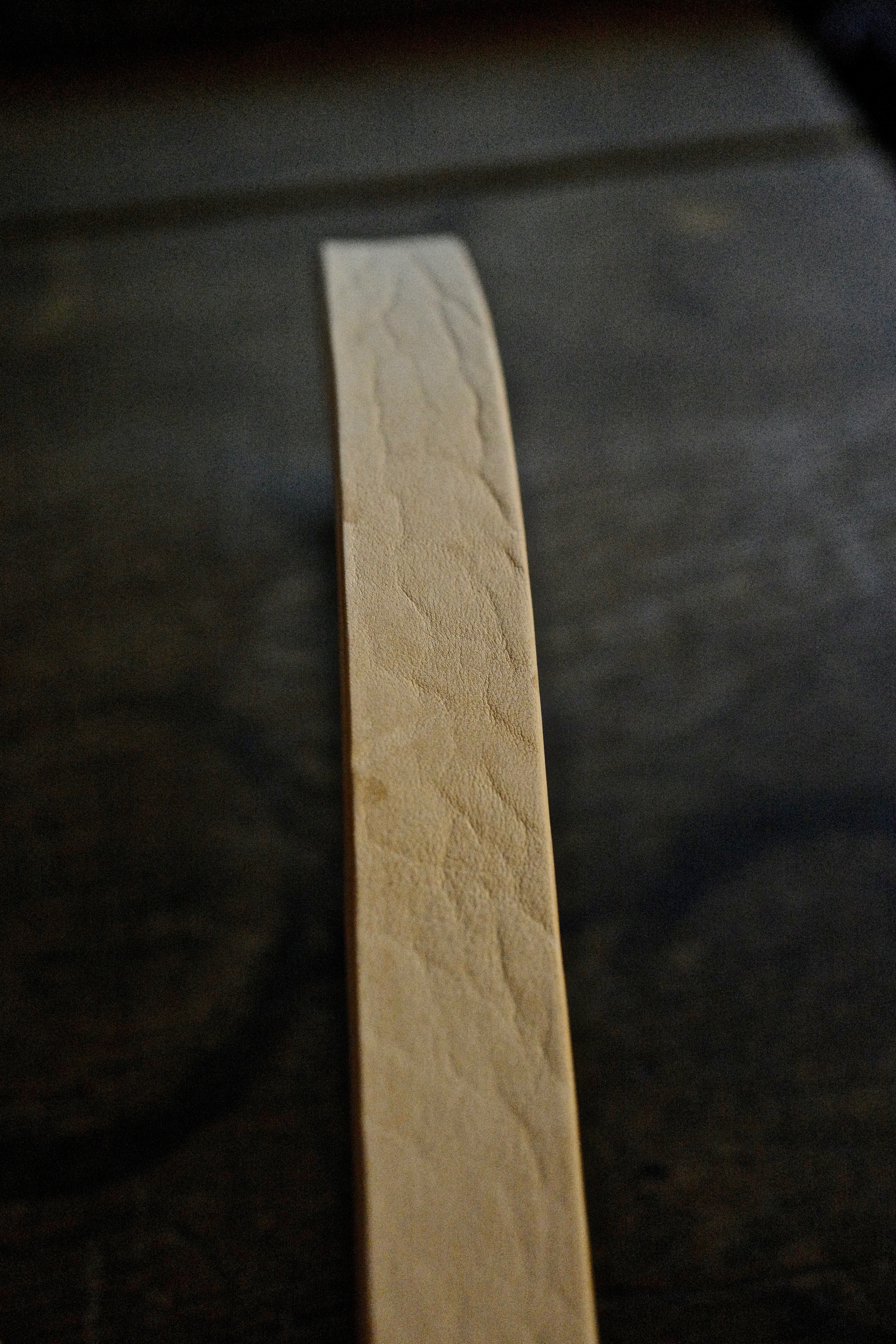 S.F.K 窄幅植鞣馬腰皮皮帶 原皮色 /belt 須事先詢問現貨數量