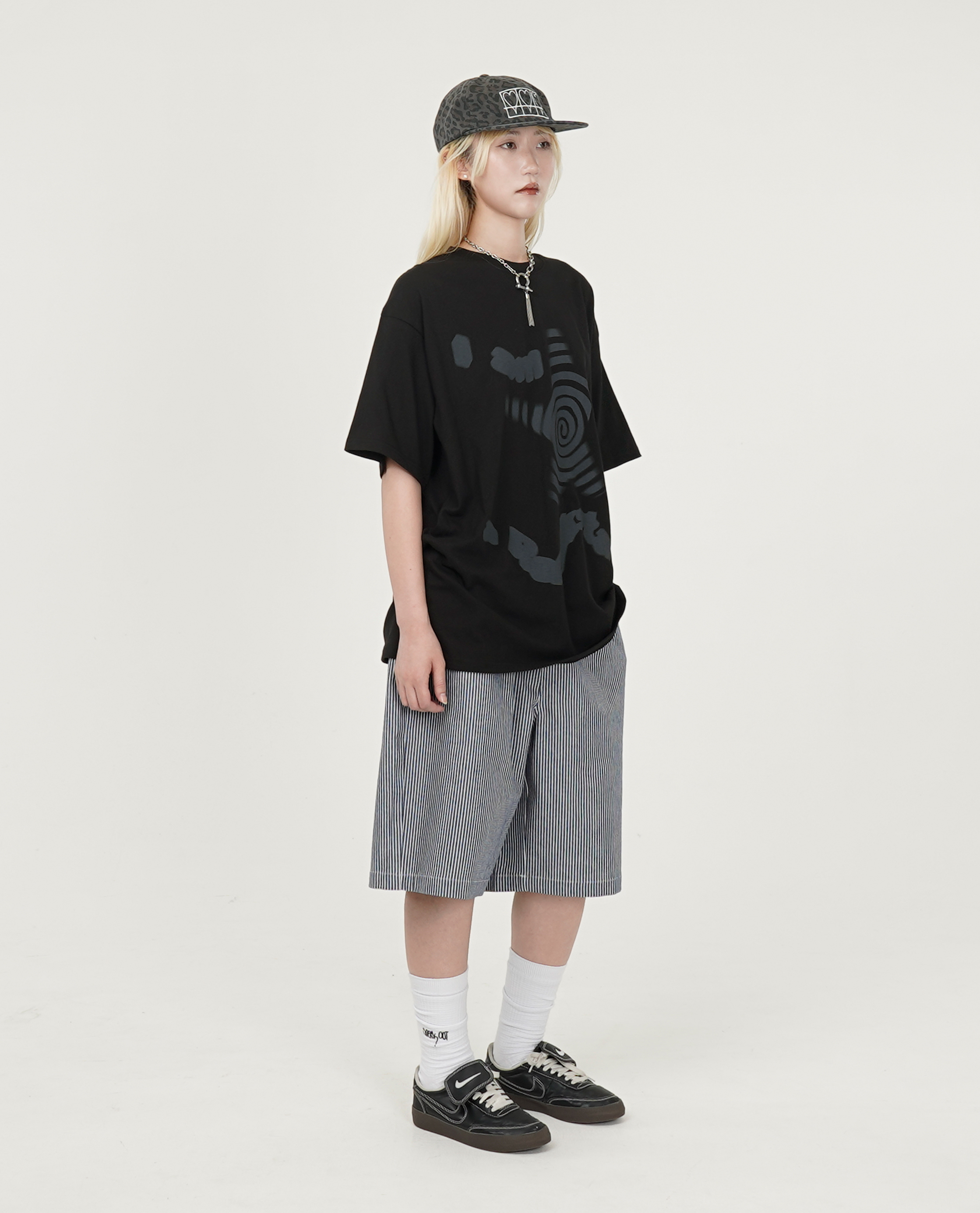 WEBHOUSE Twister Star Stripe Shorts - 25SS