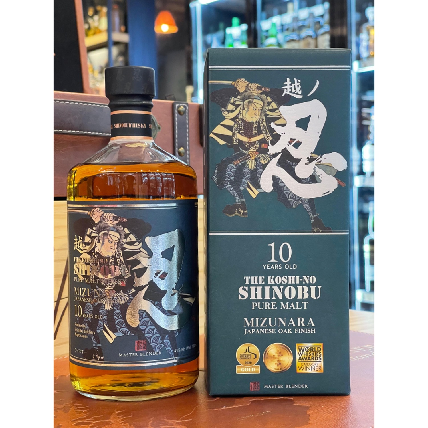 Shinobu 忍 Pure Malt Whisky 10 Years Mizunara Oak Finish
