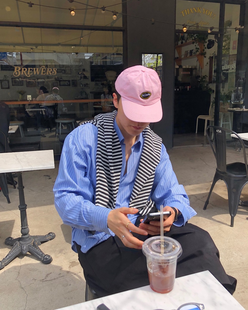 輕薄法式寬鬆長袖襯衫