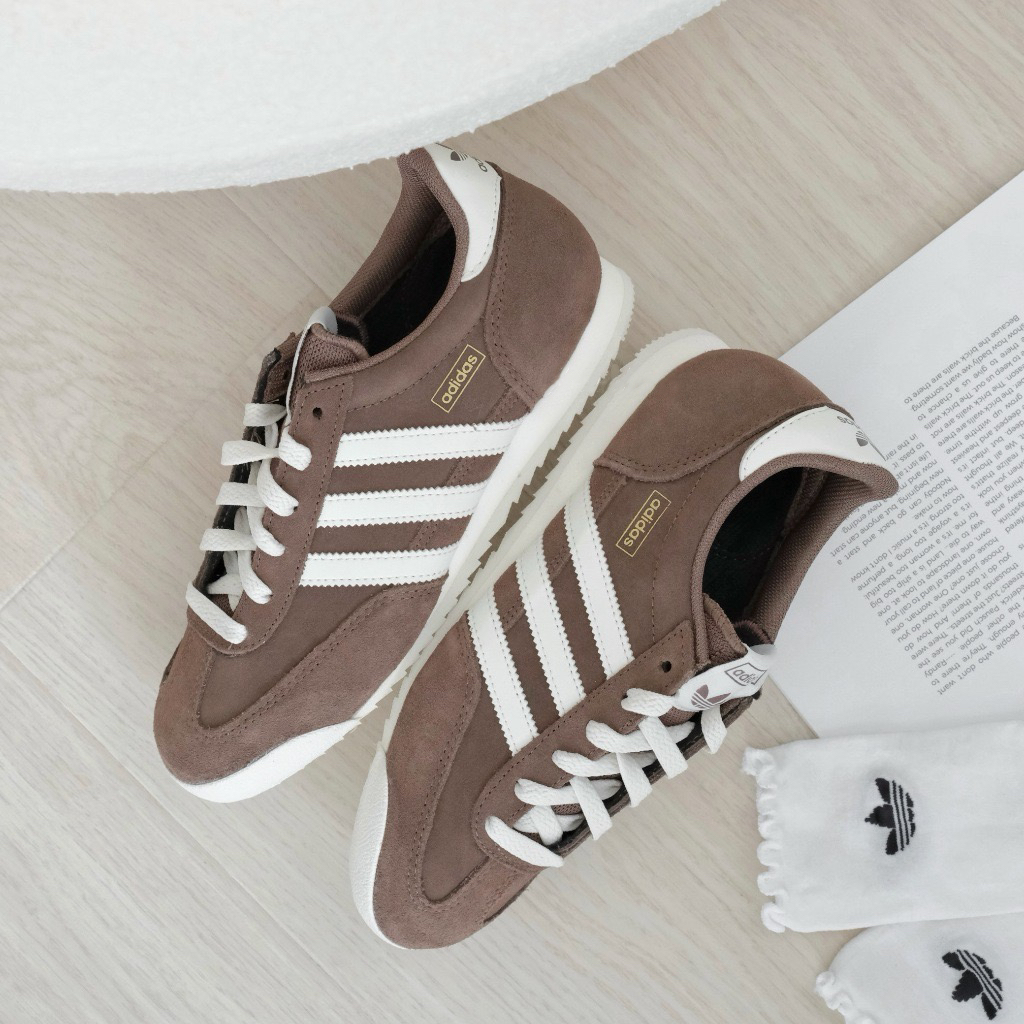 ADIDAS CLASSIC R71 男女款 美拉德 德訓鞋 奶咖 深棕 [限時勁減!]