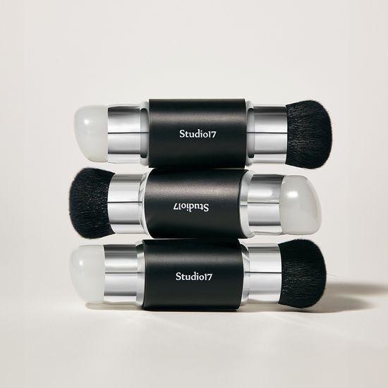 🇰🇷STUDIO17 專業雙頭矽膠腮紅刷