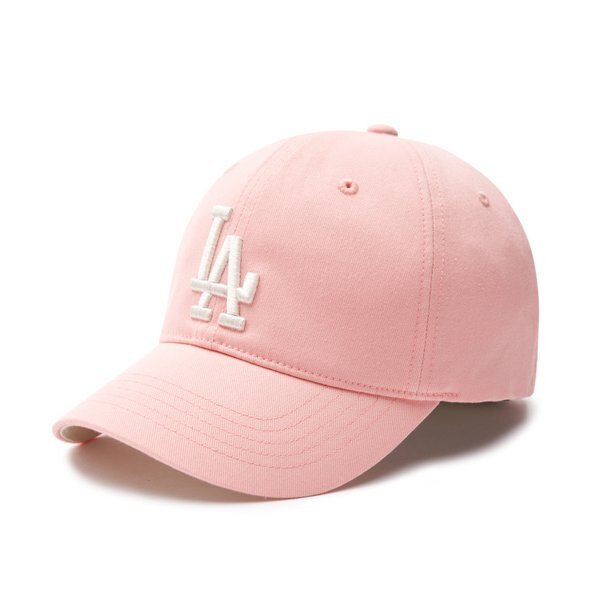 【直播】MLB LL0627501 LA LOGO棒球帽(粉色)