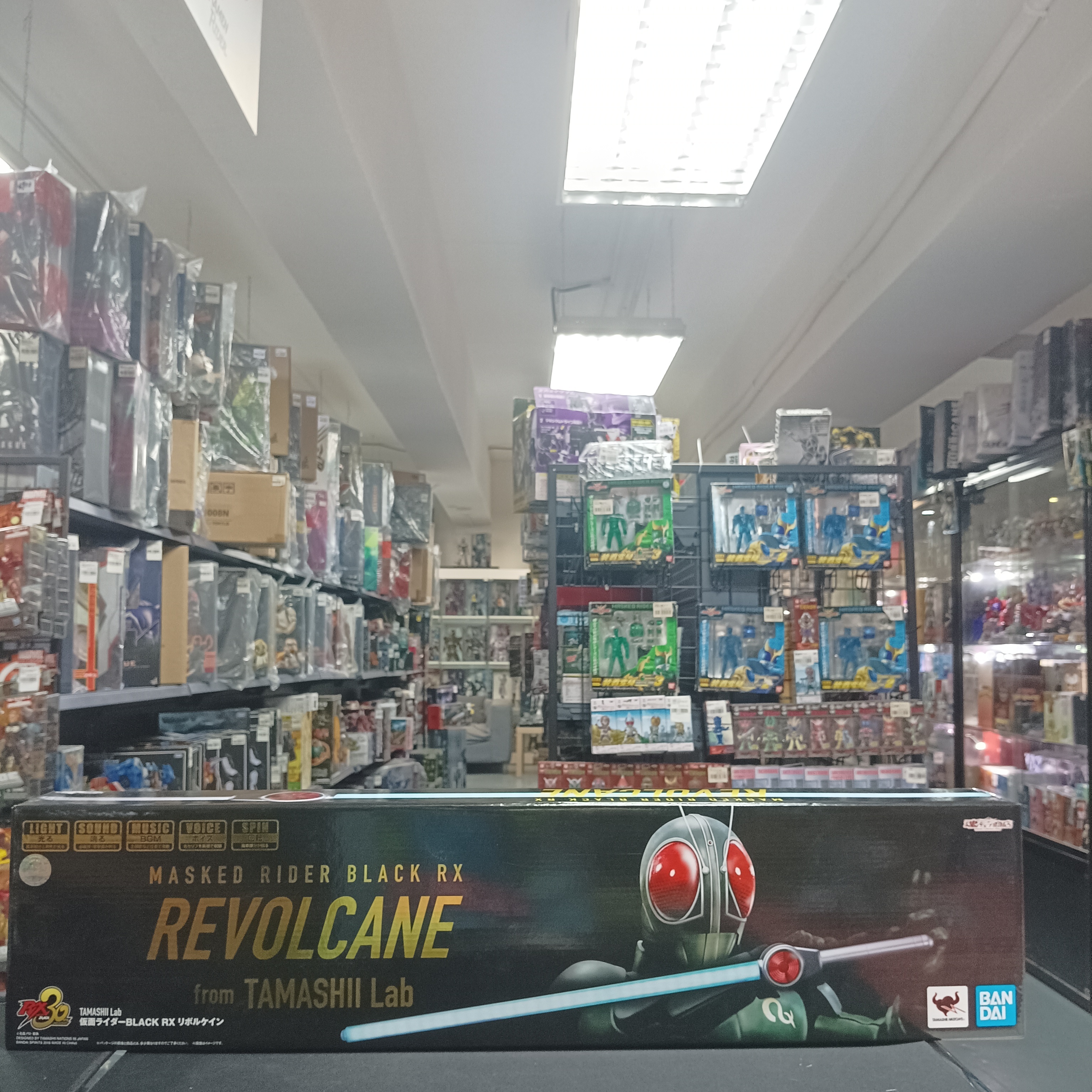 寄賣-幪面超人-BLACK RX REVOLCANE TAMASHII Lab