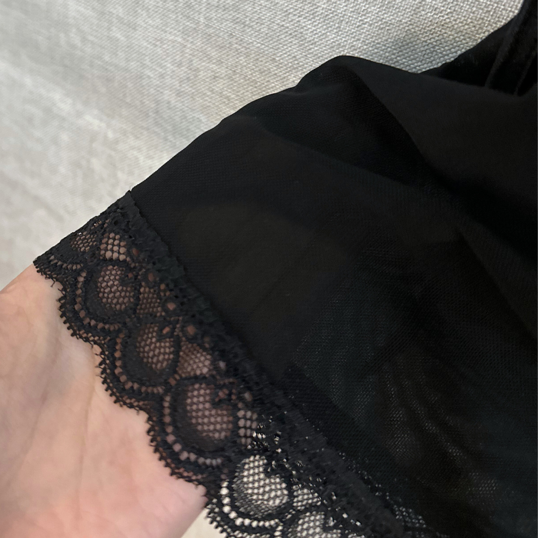 性感火辣透視女僕套裝 - S/M/L/XL (#81460)