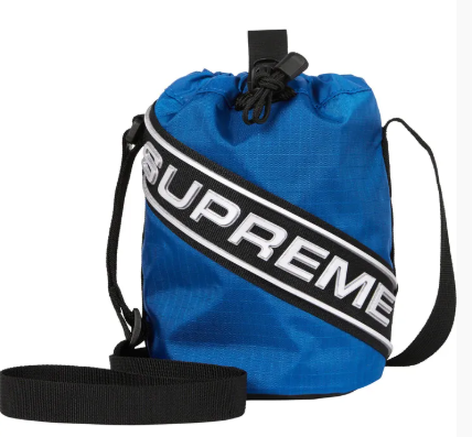 2023AW Supreme Small cinch pouch 水桶包 側背 小包 雙面 開