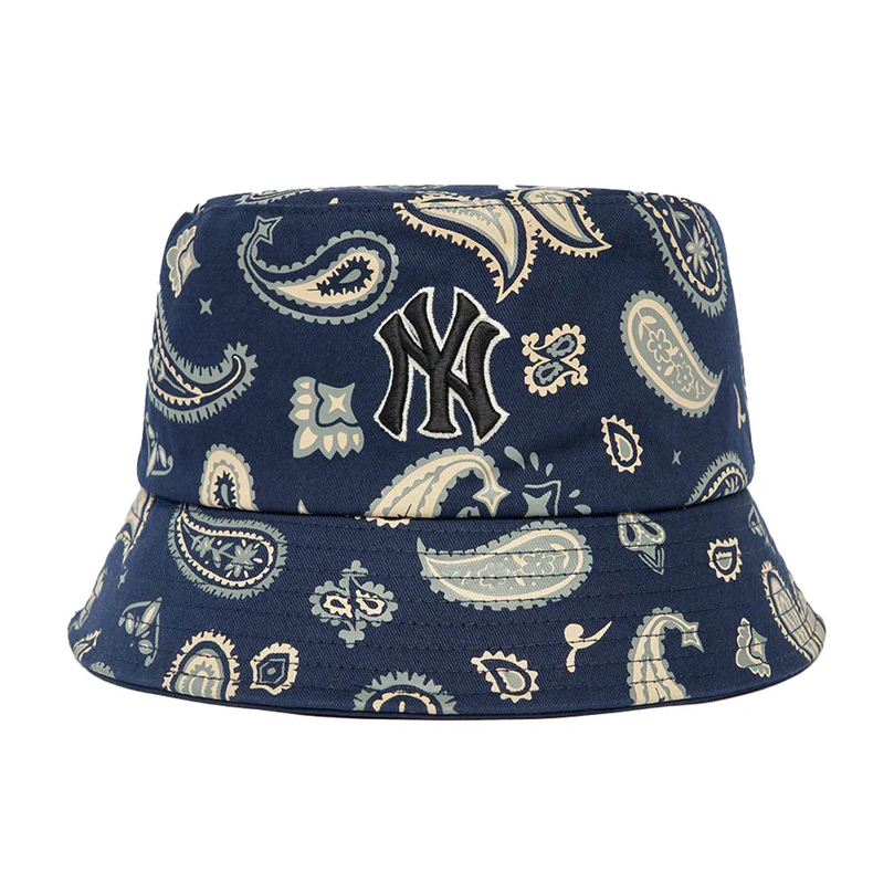 【直播】MLB LL0627503 NY LOGO 漁夫帽(深藍色)