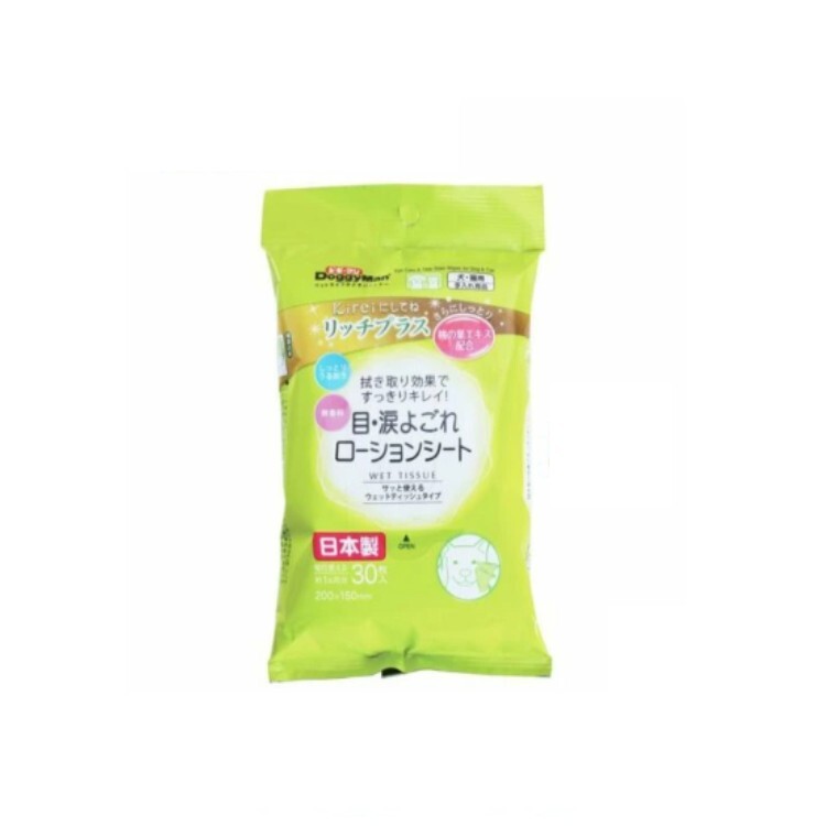 DoggyMan 淚痕清潔濕紙巾 (日本制) 30枚入