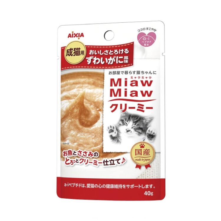 MiawMiaw 成貓用 雪蟹肉醬味濕糧 40g