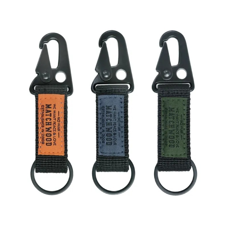 MATCHWOOD 軍事勾扣鑰匙圈