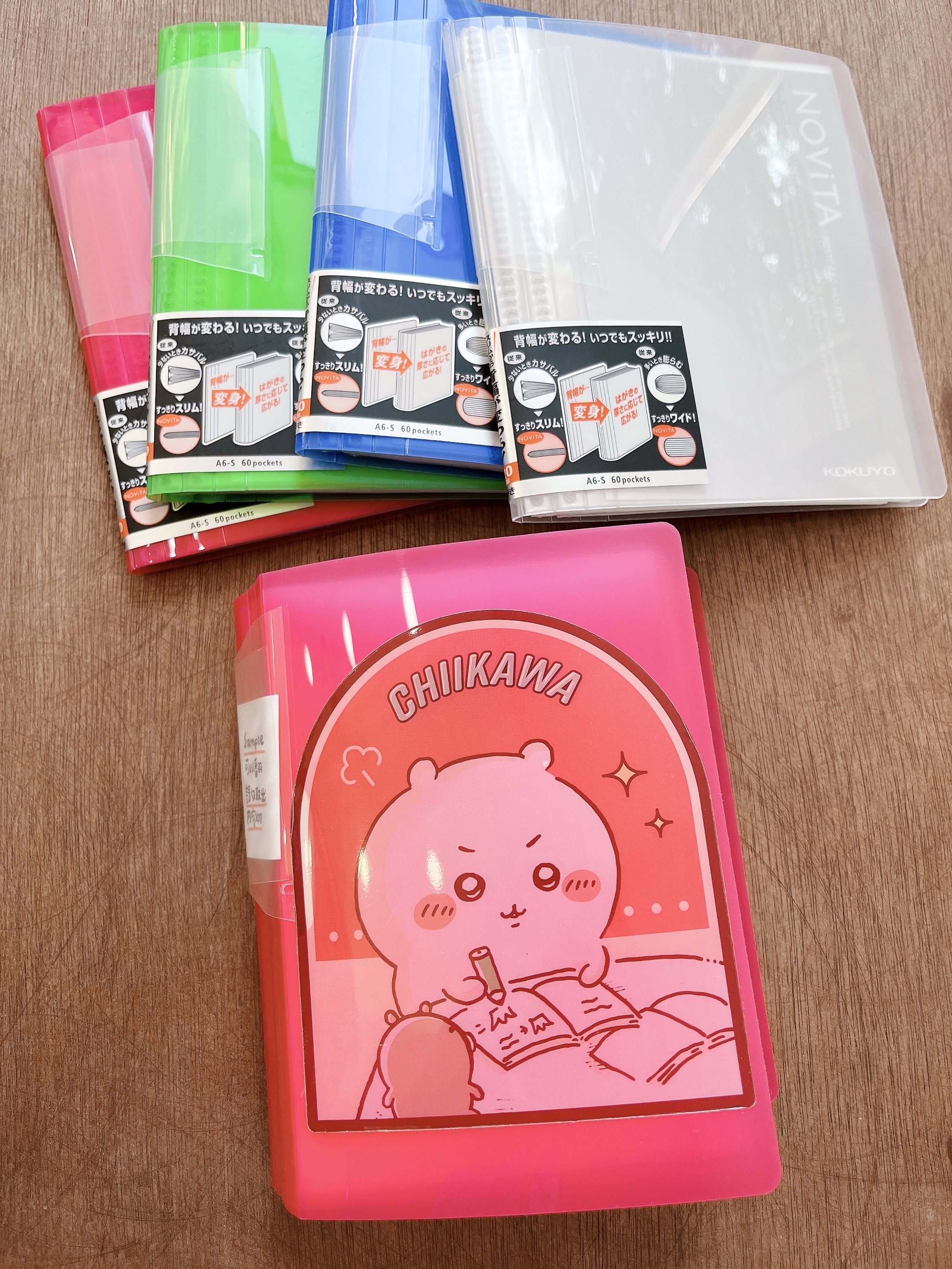 NOViTA A6 明信片 轉印貼紙 收納本 (60枚)｜KOKUYO 日本