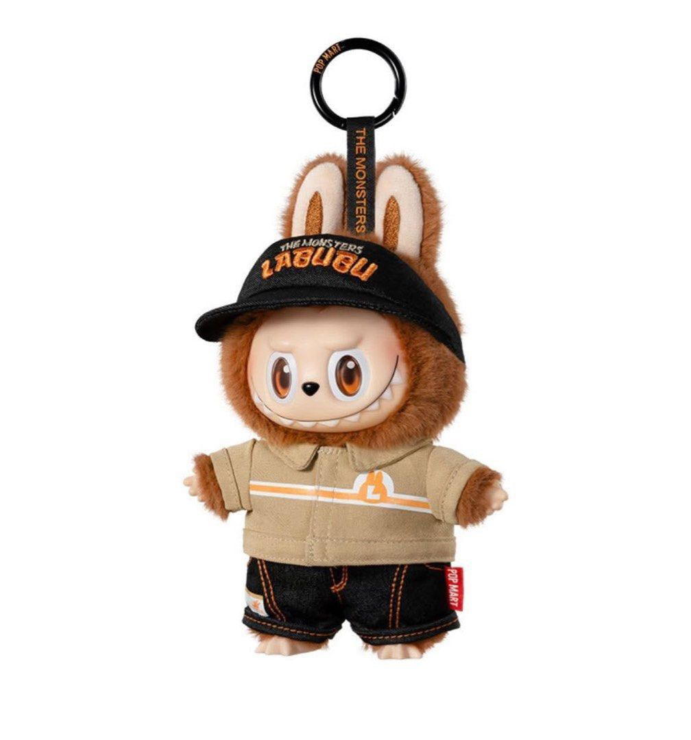 POP MART THE MONSTERS 怪味便利店系列Labubu 搪膠毛絨吊卡