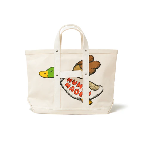 HUMAN MADE X KAWS KAWS MADE TOTE 2021 帆布 托特包 飛鴨