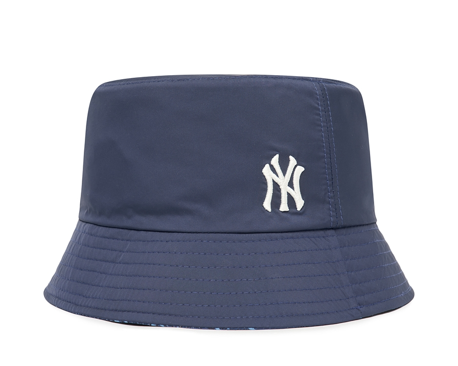 【直播】MLB LL0627510 雙面漁夫帽(藍色)