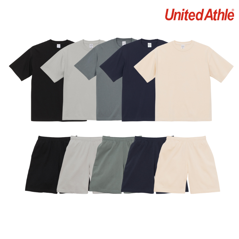 日本授權United Athle 套裝 重磅級寬版落肩套裝