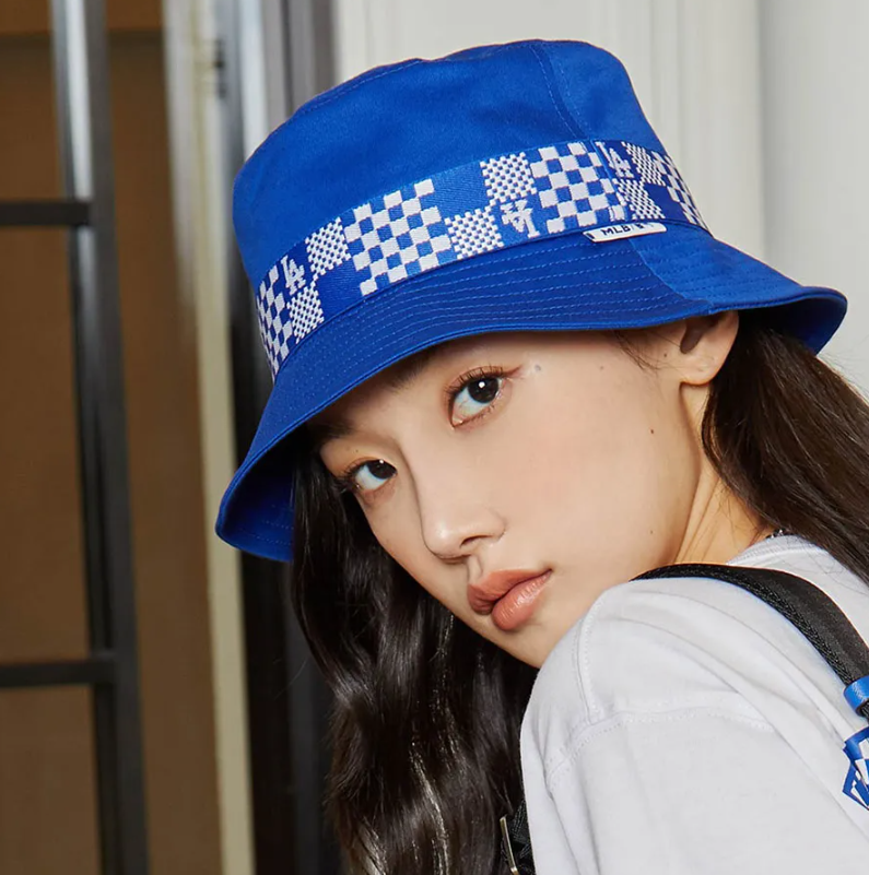 【直播】MLB LL0627511 棋盤格漁夫帽