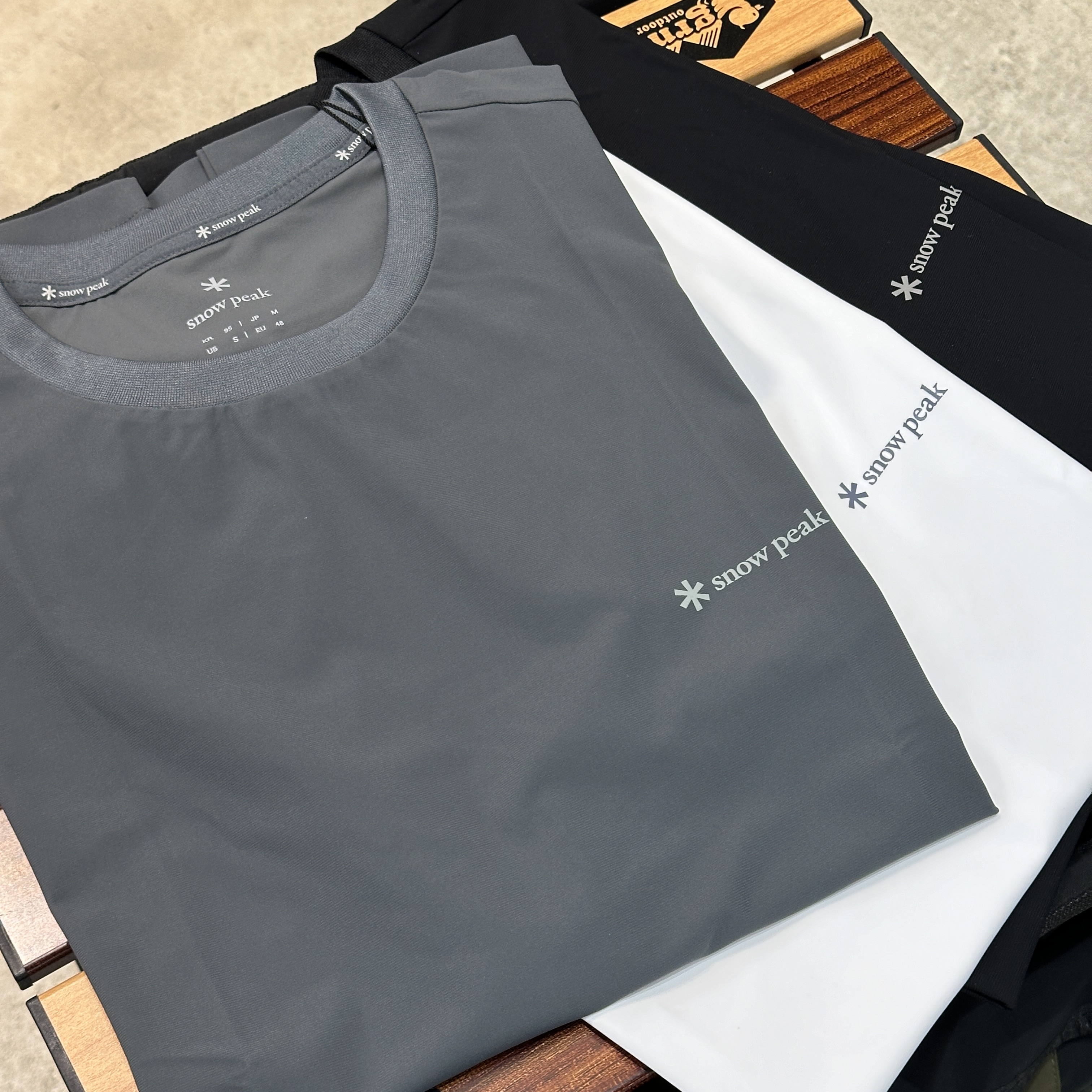 【現貨】snow peak Cooling Short Sleeve T-shirt 超涼感 印花小logo 短tee S25MMTTS22