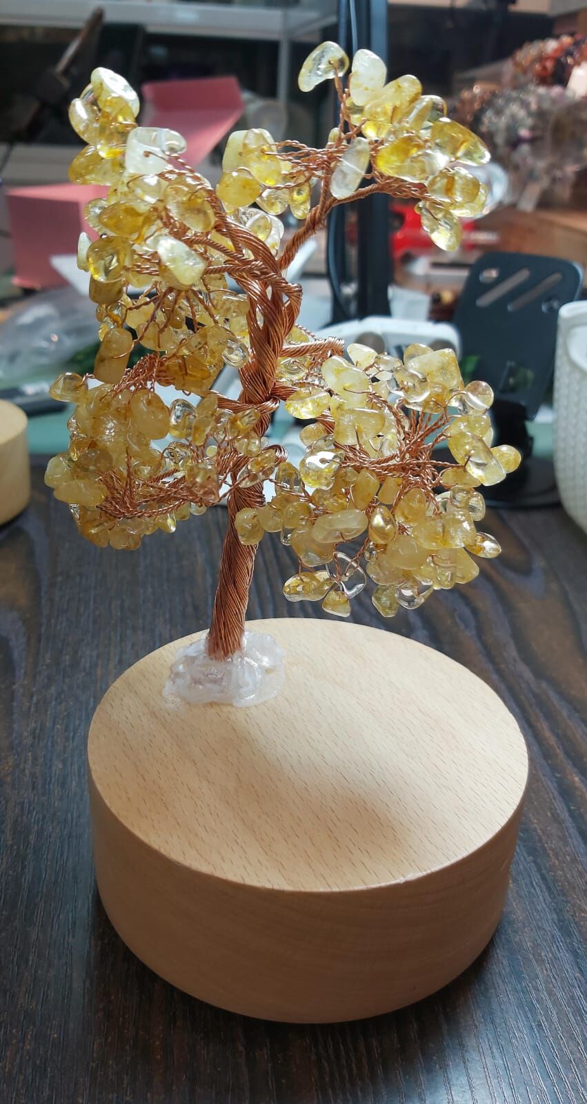 🔮能量水晶🔮 黃晶/紫晶音樂盒(H6 CR810)