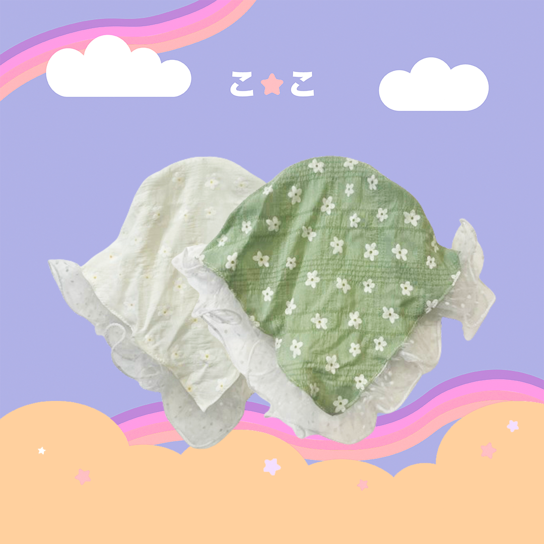 こ♡こ 小雛菊波點蕾絲髮箍