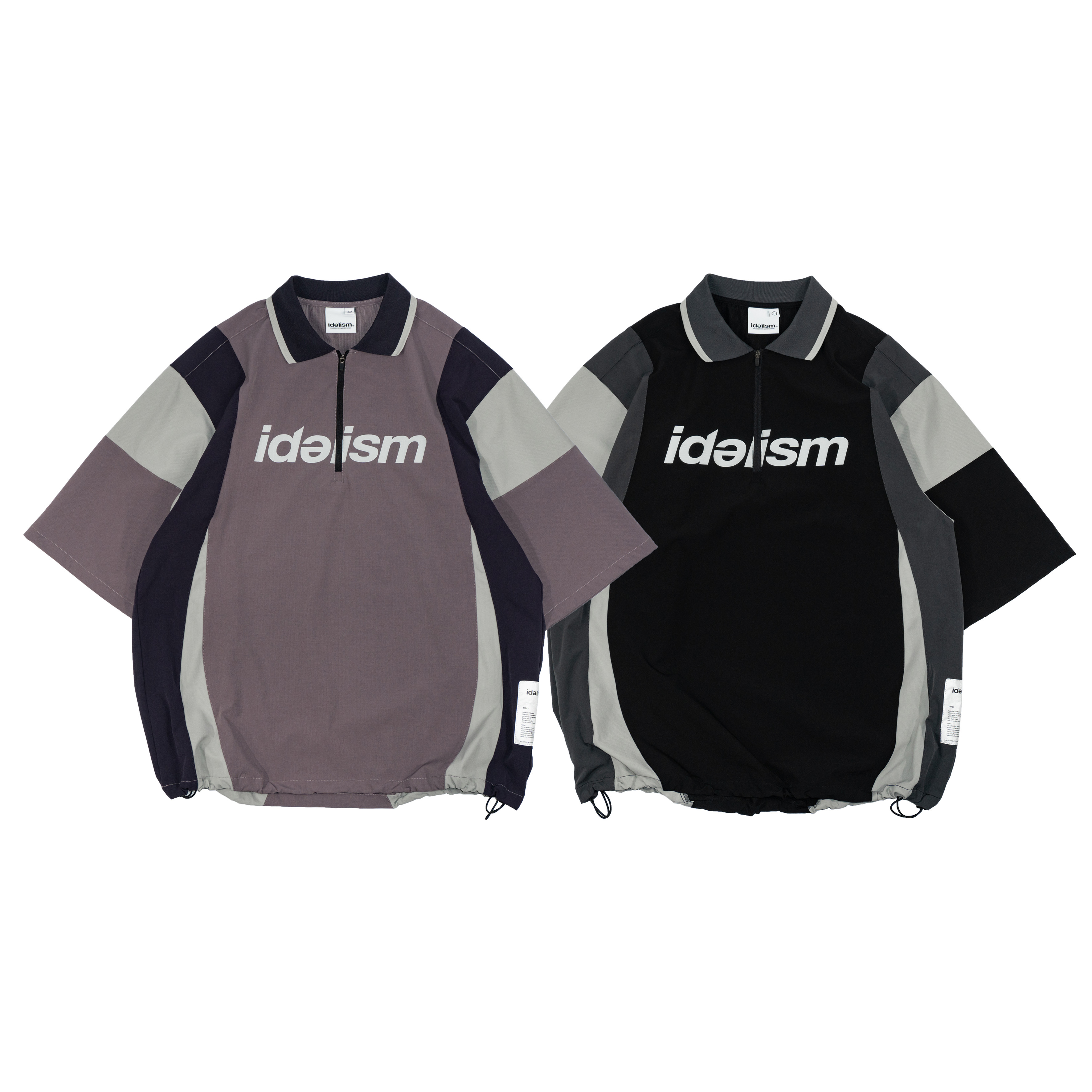 idealism｜ID25014 – Poly Jersey (Black/Purple)