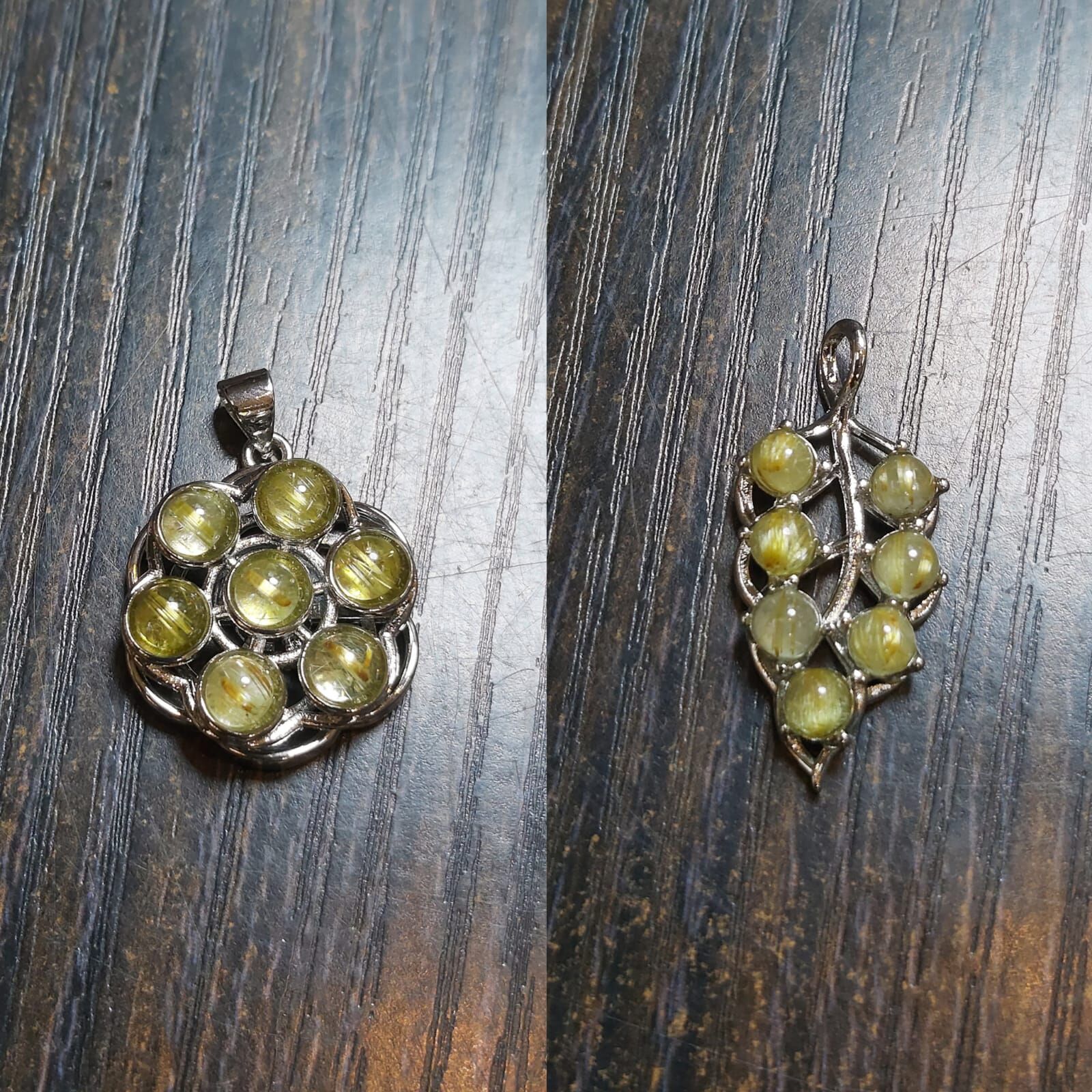 🔮能量水晶🔮 金髮晶吊墜(H6 CR815)