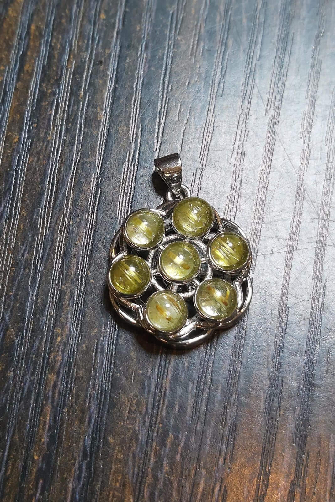 🔮能量水晶🔮 金髮晶吊墜(H6 CR815)