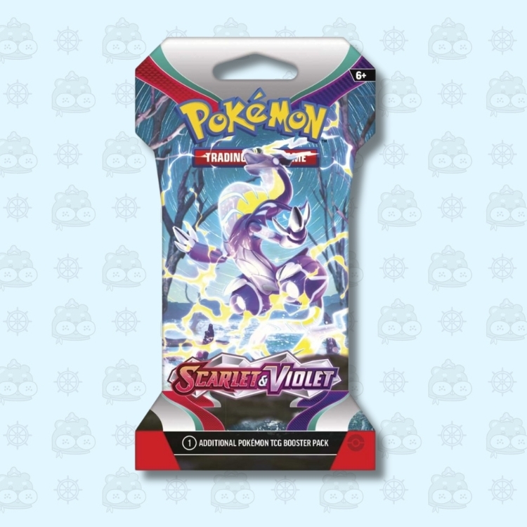 Pokemon Scarlet & Violet Base Set Sleeved Booster Pack (Random Art)