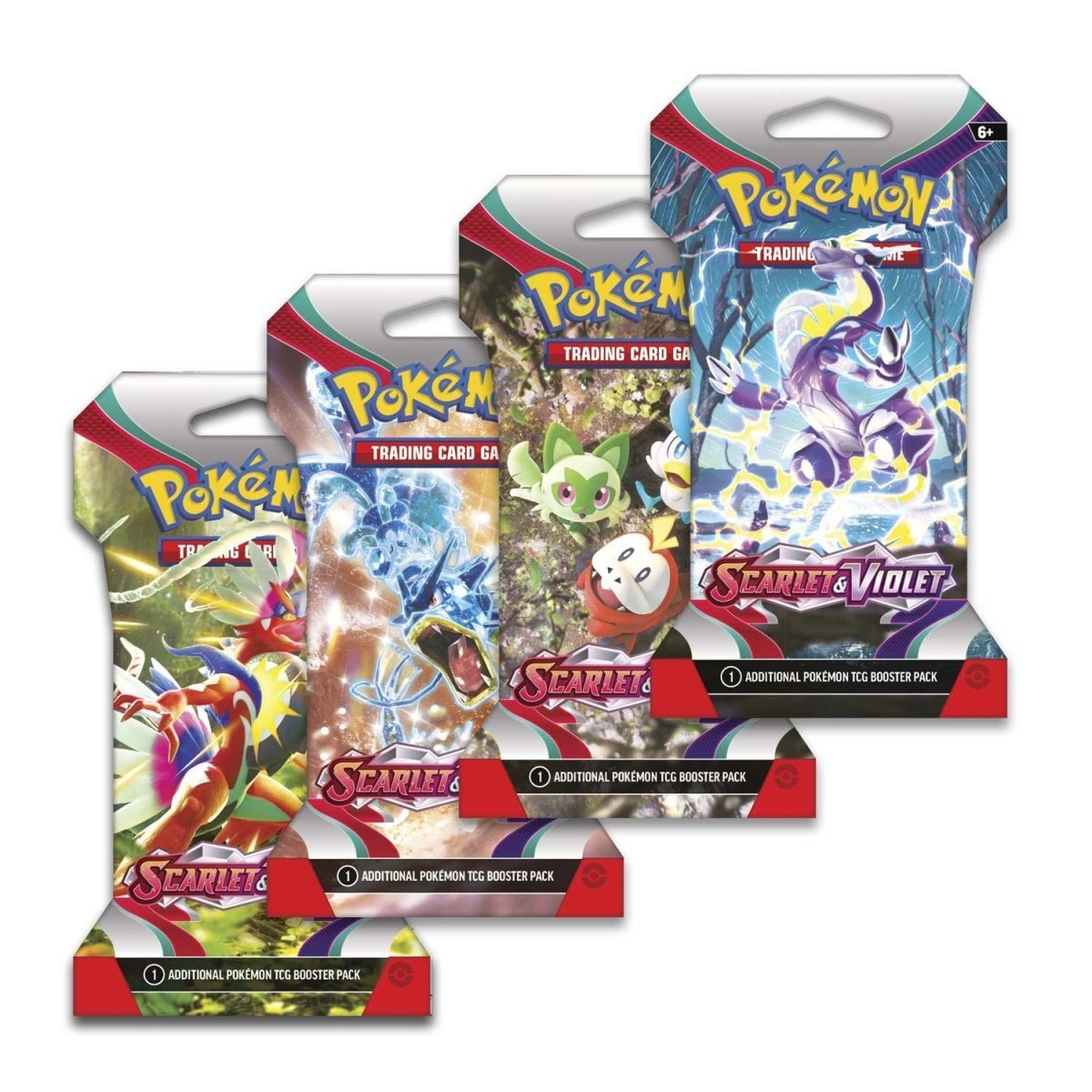 Pokemon Scarlet & Violet Base Set Sleeved Booster Pack (Random Art)
