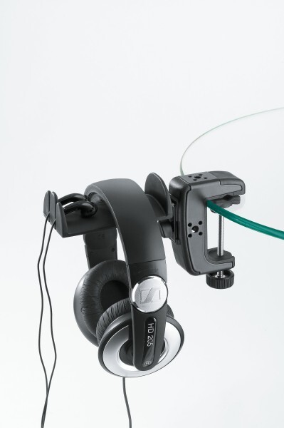 K&M 16085 Headphone holder with table clamp