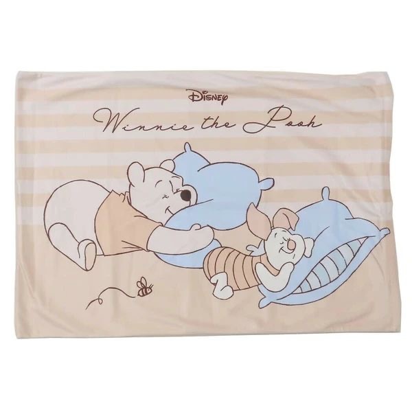 JP Pooh 大雜燴枕頭套 淺橙色 43x63 5722