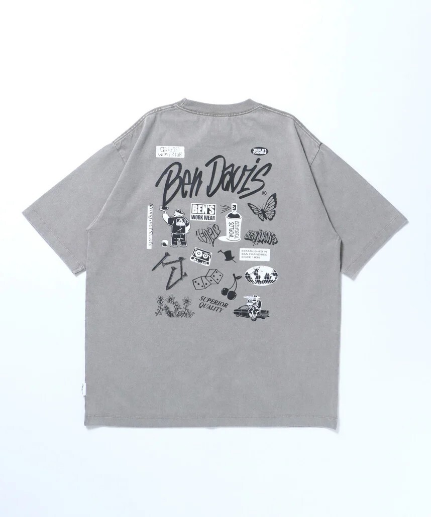 Ben Davis Various Motifs Vntg Tee 各圖水洗印花 3色