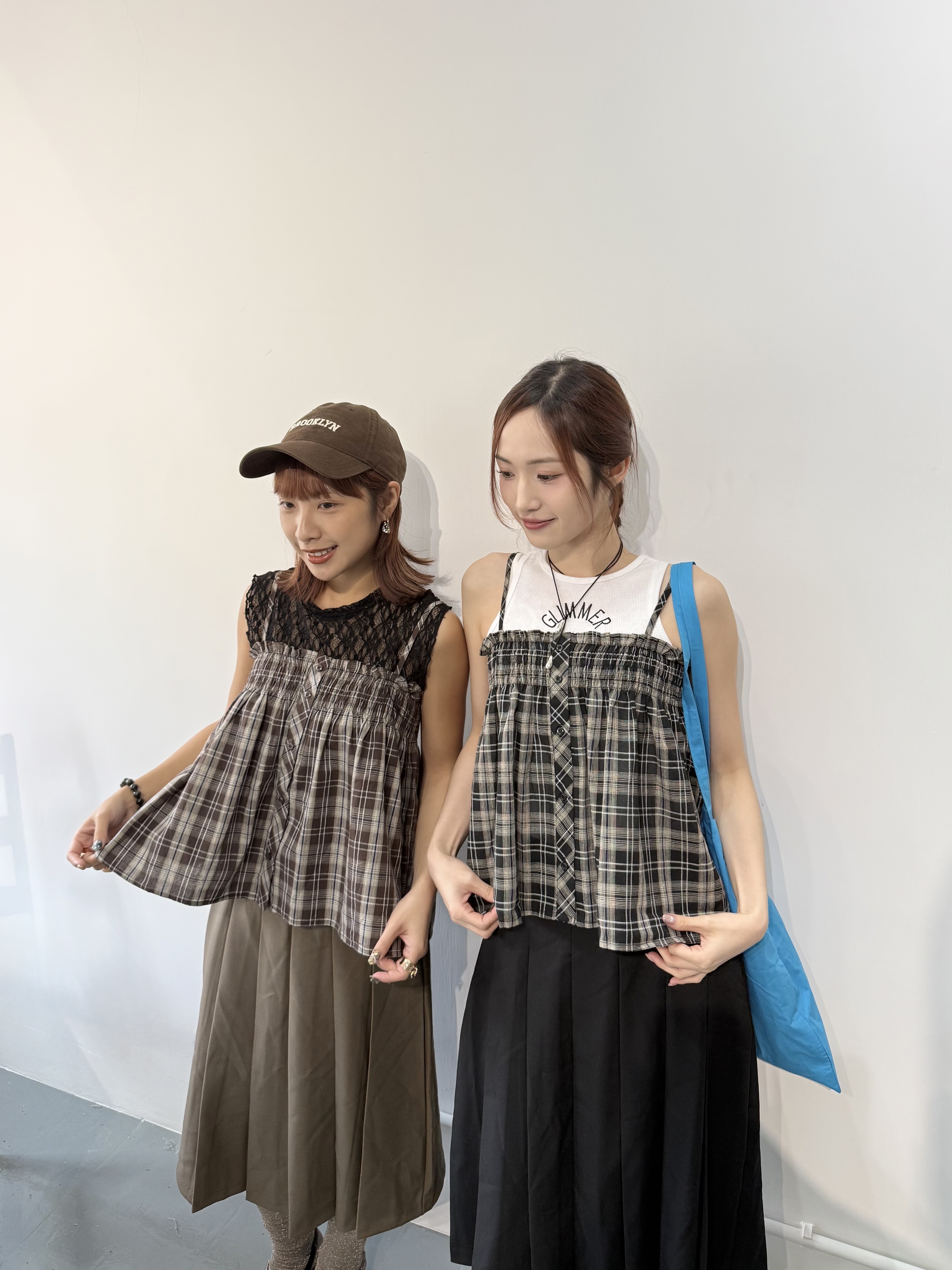 森系排鈕小背心