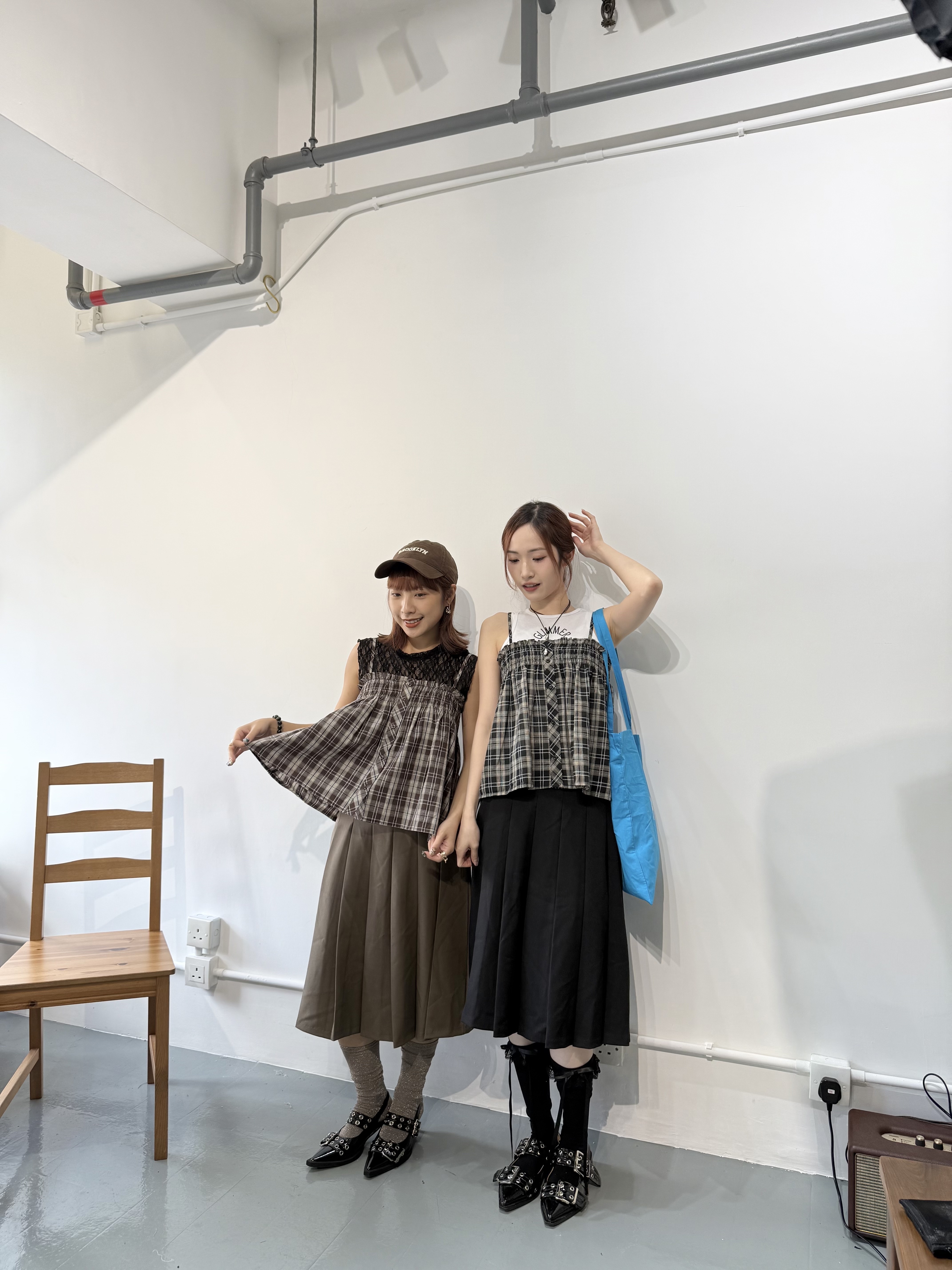 森系排鈕小背心