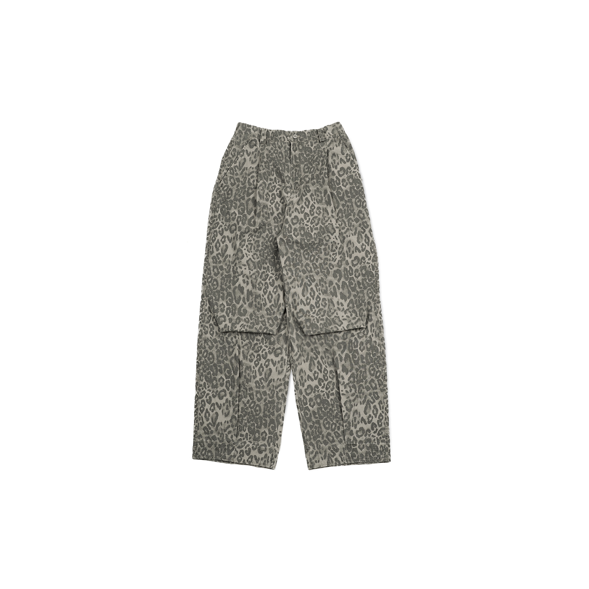 OurPick Wide Leopard Pants 寬版豹紋長褲
