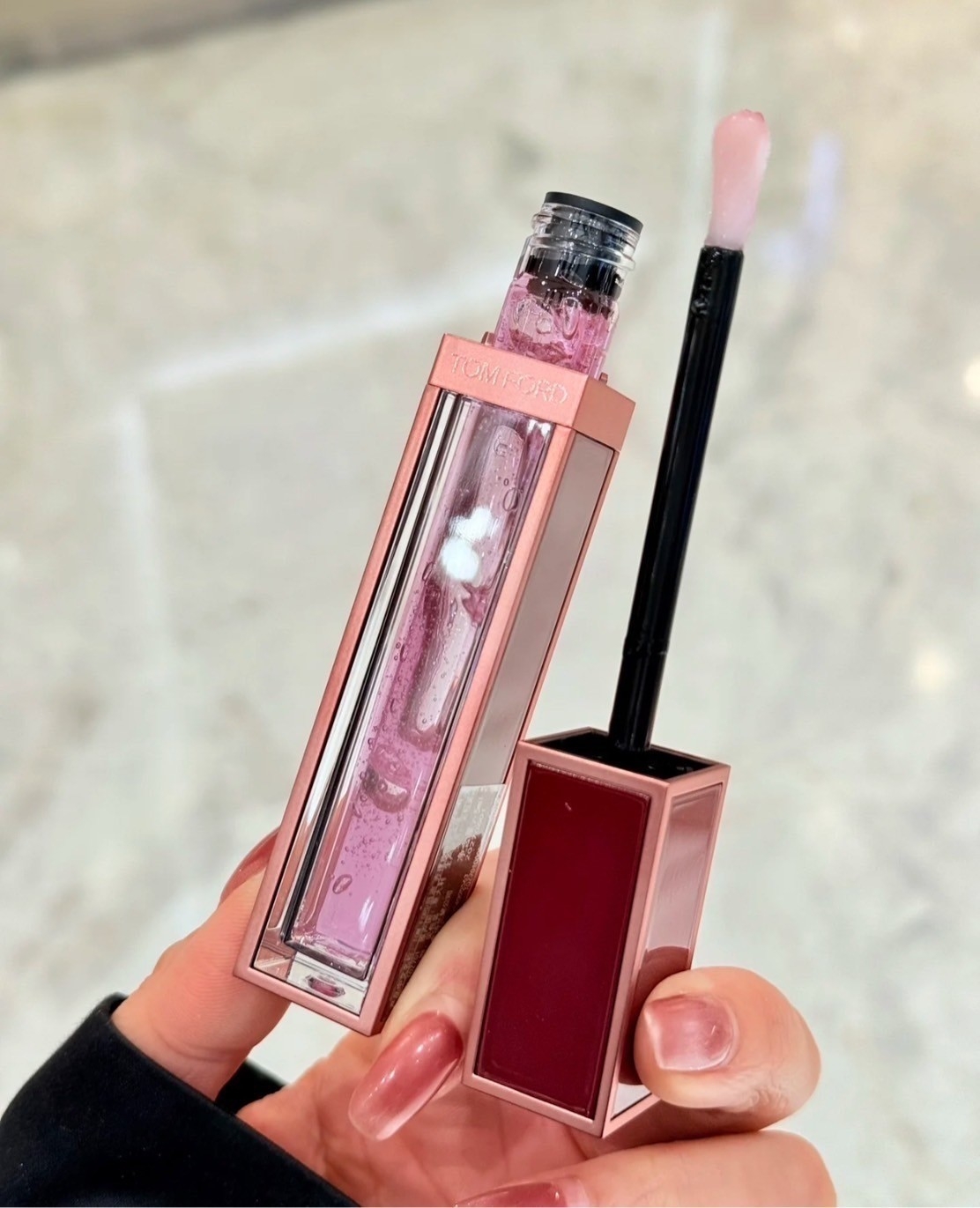 現貨  TOM FORD裸慾玫瑰限定版唇露5ml