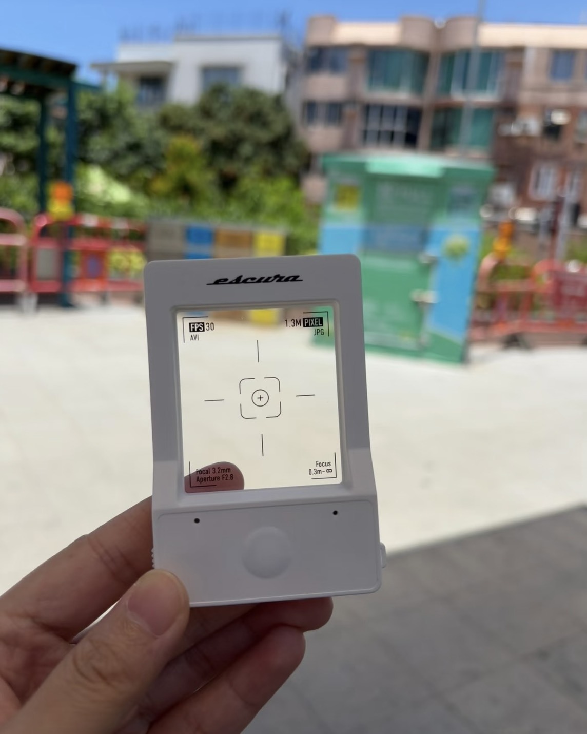 <日本限定>escura InstantSnap 即影即拍即有 復古 風格 數位相機 白色