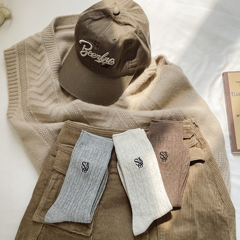 《6089》♾️春夏美拉德風吸汗襪