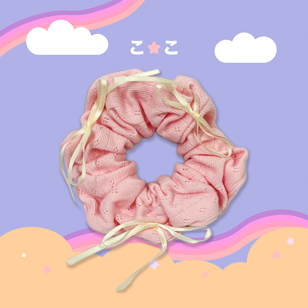 こ♡こ 蝴蝶結大腸髮圈